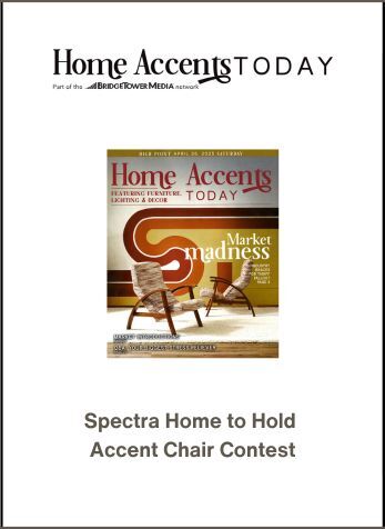 Spectra Home to hold accent chair contest, Home Accents Today, April 26, 2025